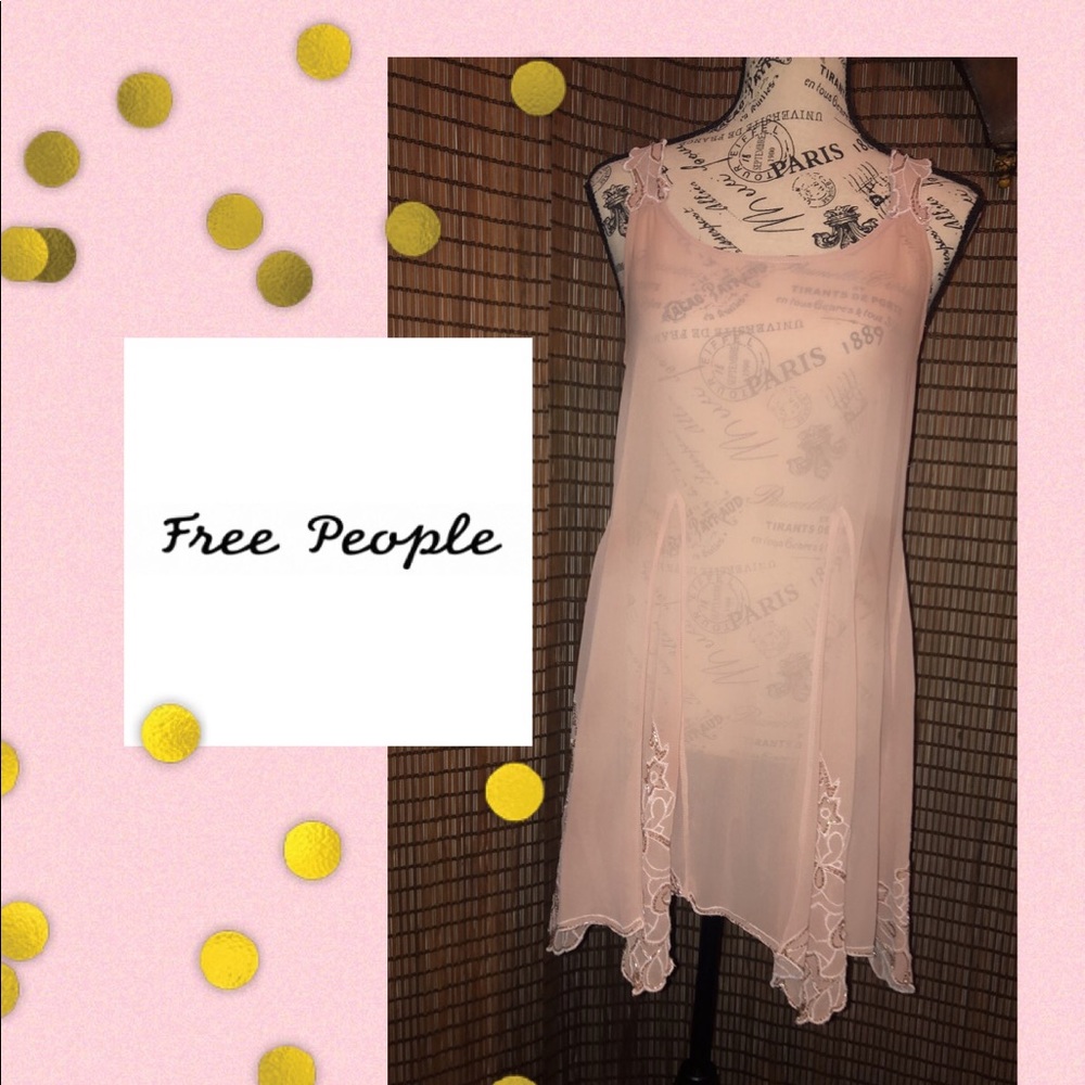 💋FREE PEOPLE SHEER DRESS